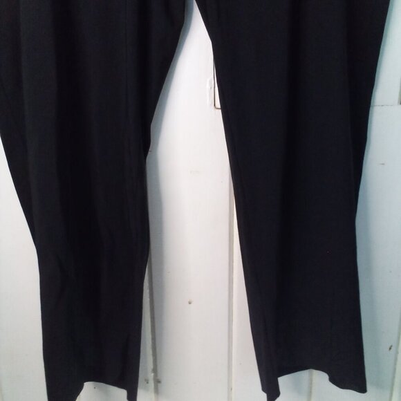 Jaclyn Smith Pants Women 24W Straight Casual Black - Picture 8 of 16
